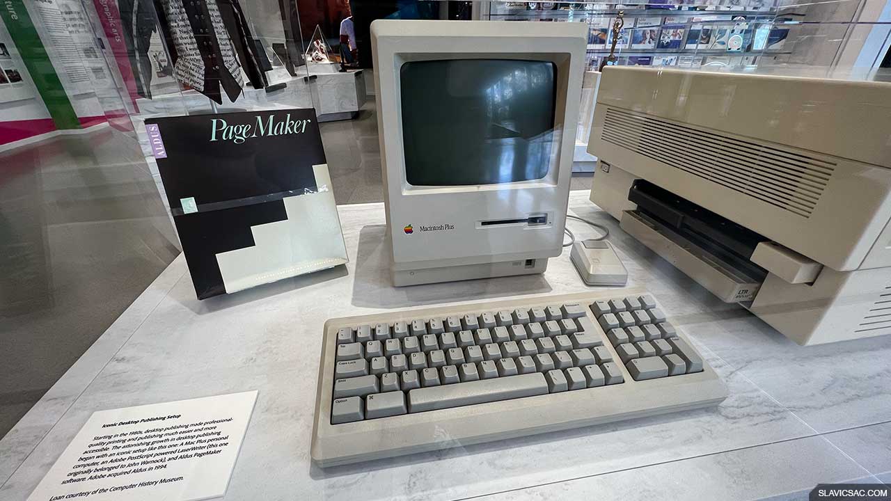 Apple PC at Adobe HQ, San Jose