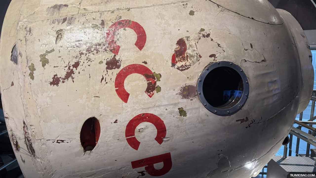 Soviet Space Capsule at Chabot Space & Science Center