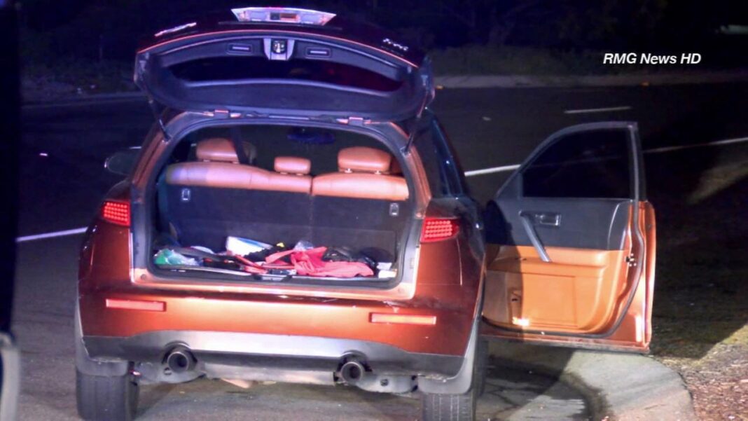 Kidnapped woman calls 911 while left tied up in trunk of abandoned SUV Kidnapped Woman Rescued From Trunk Of SUV Authorities Tuesday were investigating the alleged kidnapping of a woman who was rescued from the trunk