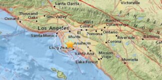 В Лос-Анджелесе произошло землетрясение магнитудой 3,6 балла