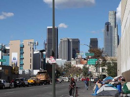 Skid row, Los Angeles