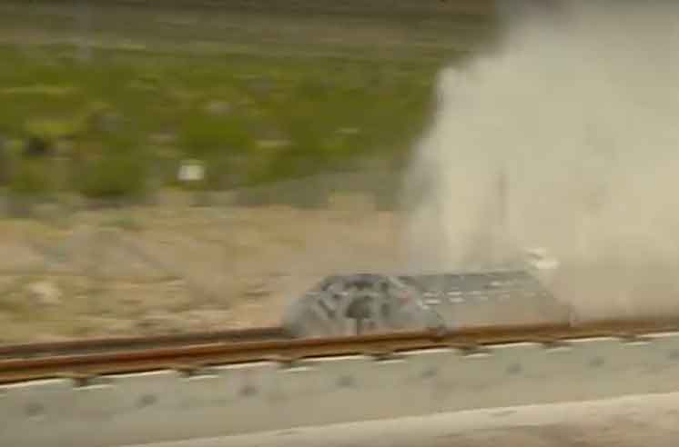 В Неваде успешно прошли первые испытания скоростного поезда Hyperloop