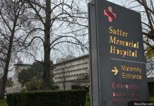 Два жителя Калифорнии находятся под наблюдением из-за возможности заражения Эболой Sutter Memorial Hospital, Sacramento, California