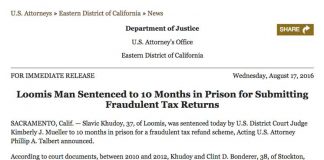 Славик Худой приговорен к тюремному заключению за мошенничество