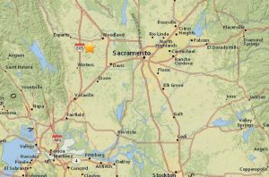 землетрясение в Сакраменто