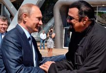Стивен Сигал снимает фильм о войне в Украине Стивен Сигал