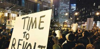 Протесты в США против победы Дональда Трампа Протесты в США