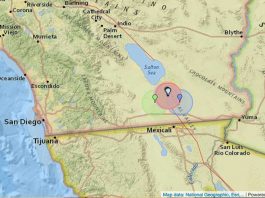 Землетрясение в Южной Калифорнии