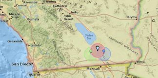 Землетрясение в Южной Калифорнии