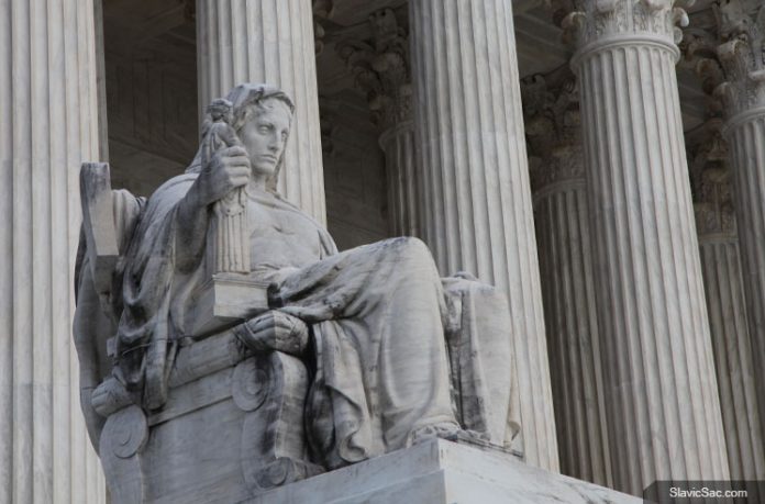 US Supreme Court Statue Lady Justice