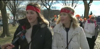 Массовый марш за жизнь прошел в Вашингтоне марш за жизнь