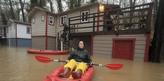 наводнение в Сакраменто