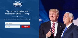 сайт Белого дома