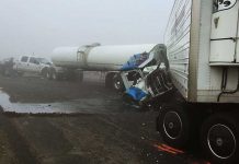 50 автомобилей попало в аварию в Центральной Калифорнии