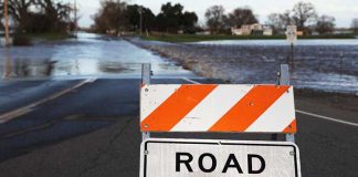 Наводнениe в Сакраменто
