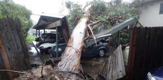 шторм в Калифорнии