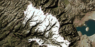 снег в Калифорнии