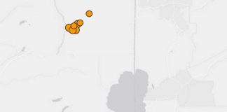 землетрясениe в Калифорнии