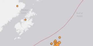 землетрясение на Аляске