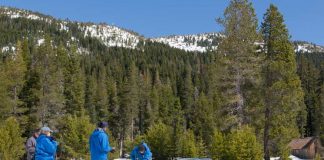 в горах сьерра-невады