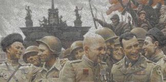 Портреты участников Второй Мировой объединятся в гигантскую мозаику второй мировой