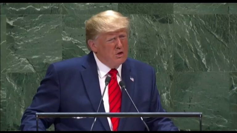 Трамп выступил на саммите ООН по проблеме свободы вероисповедания
