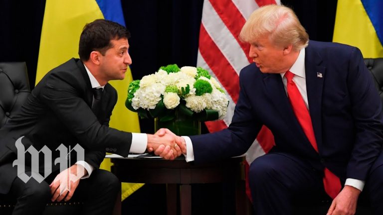 Владимир Зеленский: “Трамп не пытался шантажировать меня”