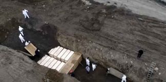 В Нью-Йорке роют “братские могилы”, там больше случаев Covid-19, чем в любой стране