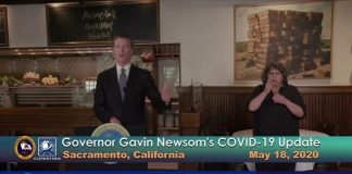 Гэвин Ньюсом сказал, что парикмахерские и спортивные залы откроются в ближайшее время