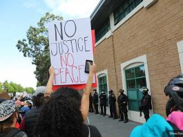 San Frnacisco police protest