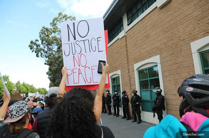 San Frnacisco police protest