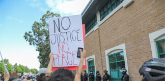San Frnacisco police protest