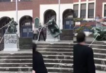 В Портленде снесли памятник Томасу Джефферсону
