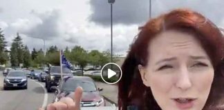 Русскоязычные жители Сиэтла провели автопробег в поддержку Трампа