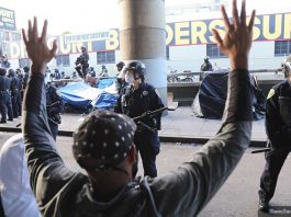 BLM protest in San Francisco, Ca