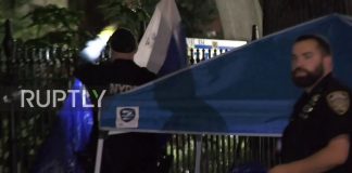 Полиция Нью-Йорка ликвидировала протестный лагерь у мэрии