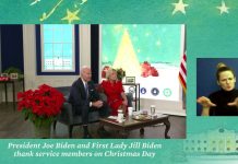 Байдены поздравили жителей США с Рождеством Biden Christmas