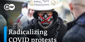Предрождественский протест в Германии против антиковидных мер перерос в насилие