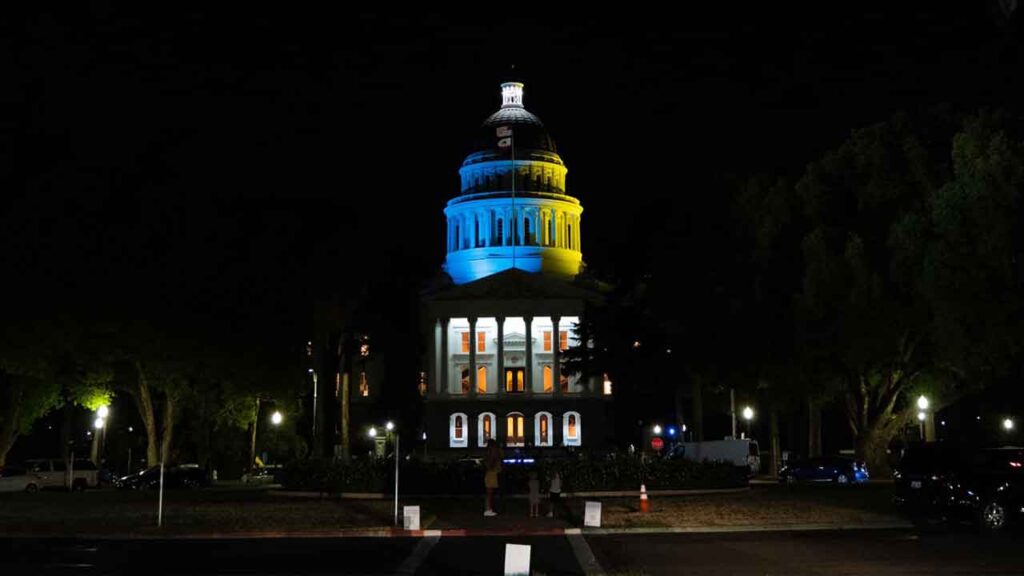 Sacramento Capitol Ukrainian