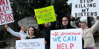 Young God fearful mother of four kids was buried at Slavic church Slavic-Christian-Center