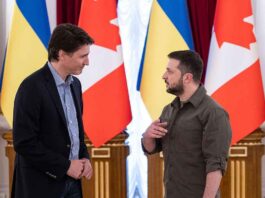 Justin Trudeau, Volodymyr Zelensky