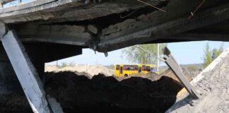 Госсекретарь Рубио: прекращение войны в Украине потребует уступок с обеих сторон Irpin bridge, Ukraine