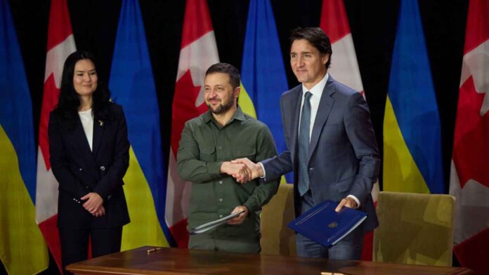 Zelensky in Canada