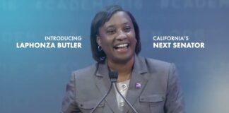 Открытая лесбиянка стала новой сенаторшей от штата Калифорния Laphonza Butler