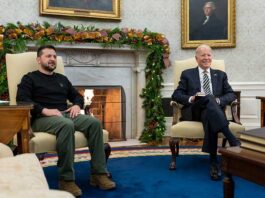 Biden and Zelensky at the White House