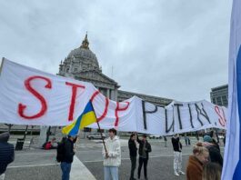 Russian opposition in San Francisco, Ca