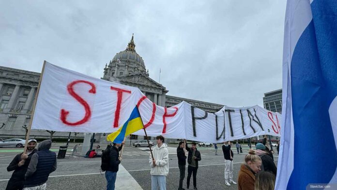 Russian opposition in San Francisco, Ca