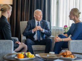 Joe Biden meets Navalny family