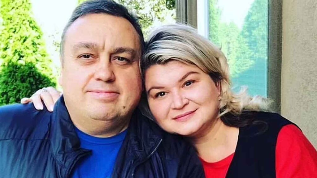 Sergey Lebedenko, 53, and his wife, Galina, 48