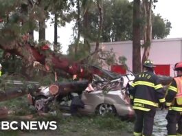 Winter storm in California